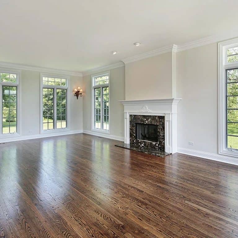 living room newly renovated